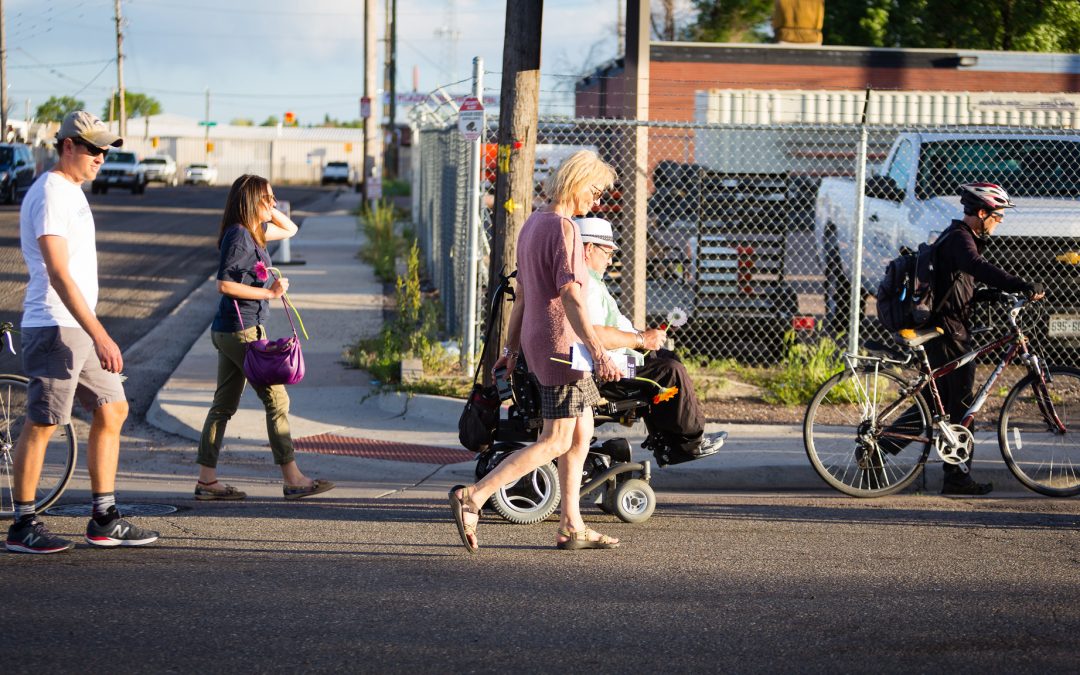 people walking