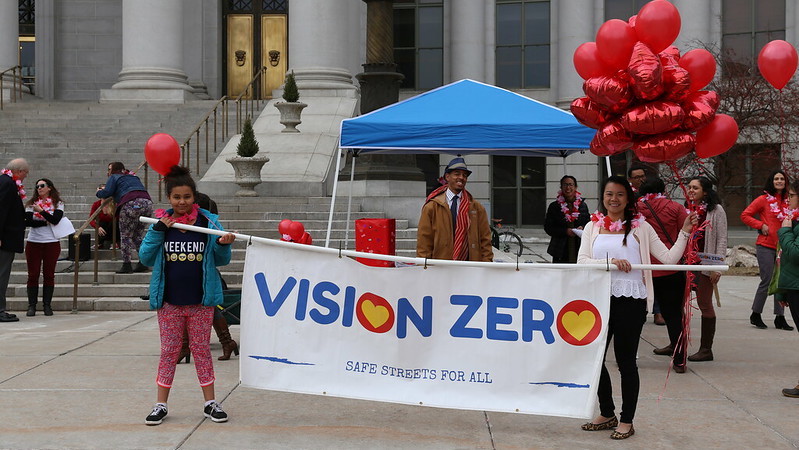 Vision Zero Love In at Colorado State Capitol, Feb 2019