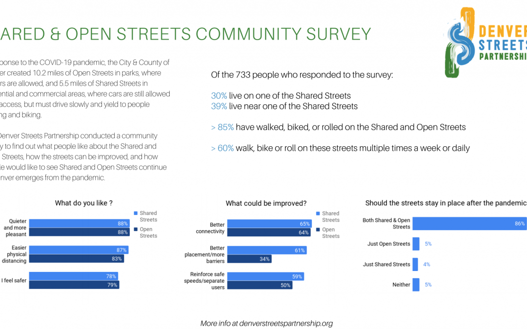 Report: Shared & Open Streets Survey Results