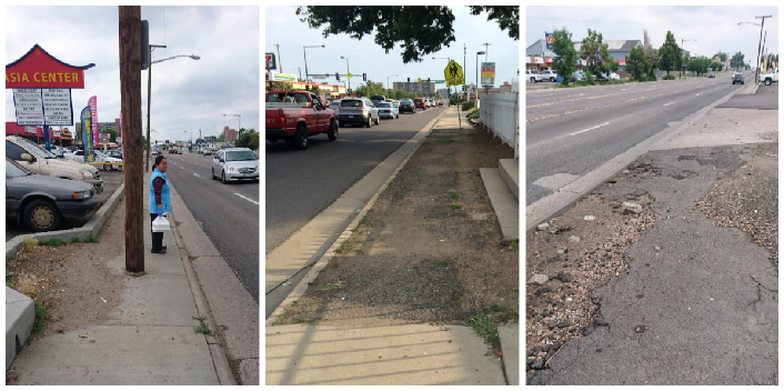 Federal boulevard sidewalks