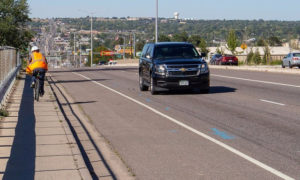 Even with a lack of safe options, there are many people who still need to travel along Federal without a car. Image credit: Chris Jones/Pickled Entropy