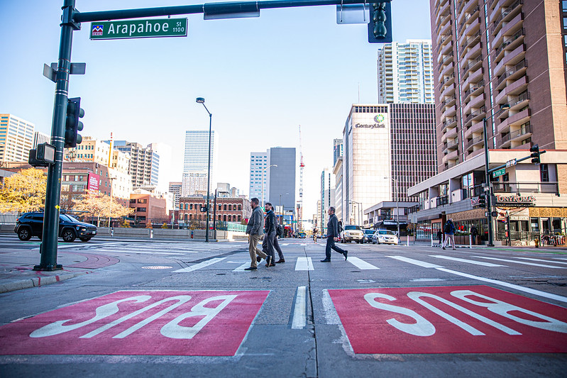 Bus-only lanes