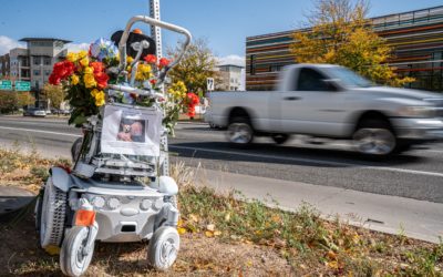 Remembering Tim Campbell With a “Ghost Wheelchair”