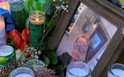 Federal Boulevard Candlelight Vigil Honors Chris Baker, Hit and Run Victim