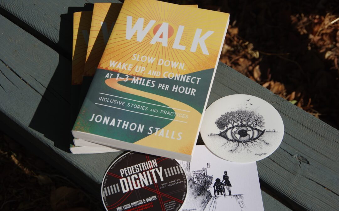 Receive a book and beautiful sidewalk art with your donation to Denver Deserves Sidewalks