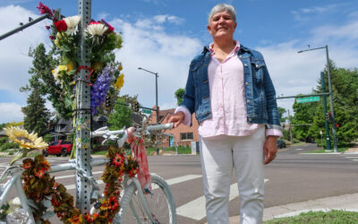 Her daughter was killed on her bike in Denver. She’s still riding and pushing leaders to make streets safer